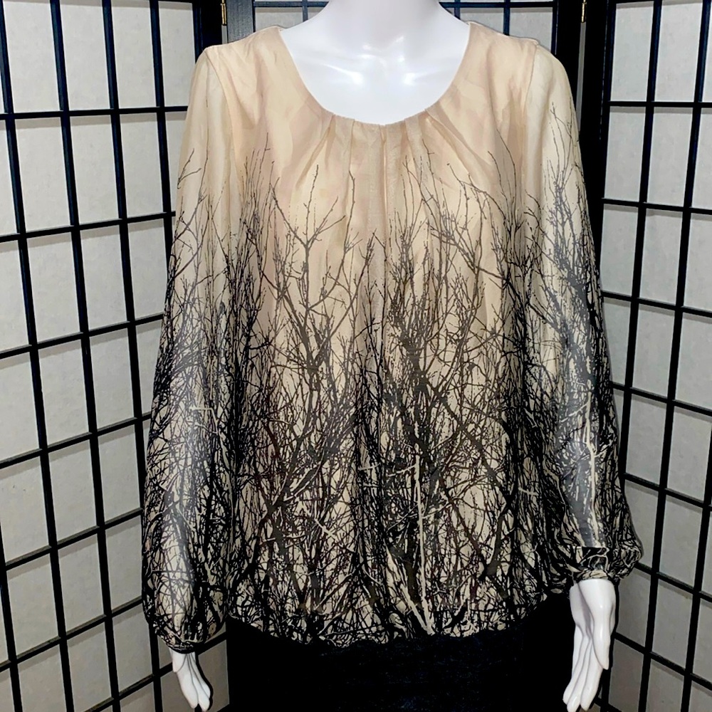 Roz&Ali Chiffon Blouse